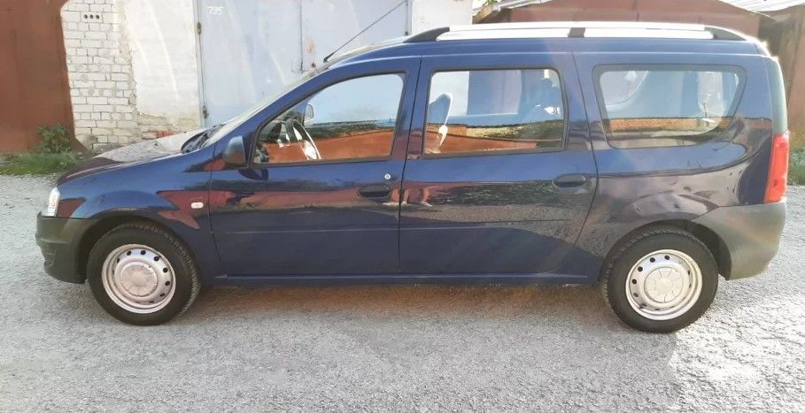 Рейлінги Dacia Logan MCV 2006-2014 сірий hpc005 фото