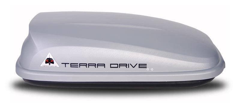 Автобокс Terra Drive 320 л серый правосторонний TD320GR фото