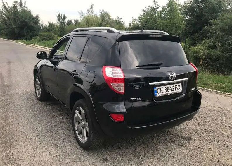 Рейлинги Toyota RAV4 2006 - 2013 серый Skyport skp359 фото