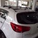 Багажник на крышу BMW X3 2011- черный на интегрированные рейлинги WingV2-110-1037 фото 4