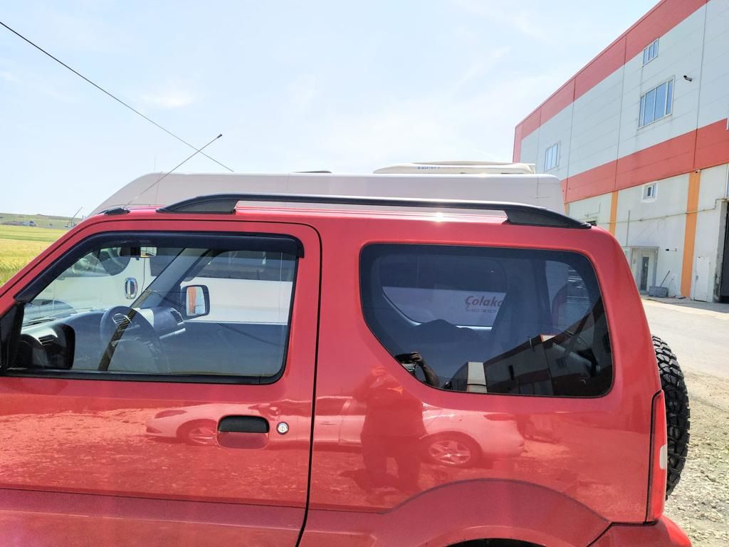 Рейлинги Suzuki Jimny 1998-2018 черный Skyport skp88016 фото